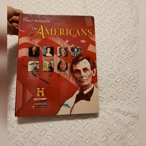 McDougal The Americans History book (2012 hardcover)